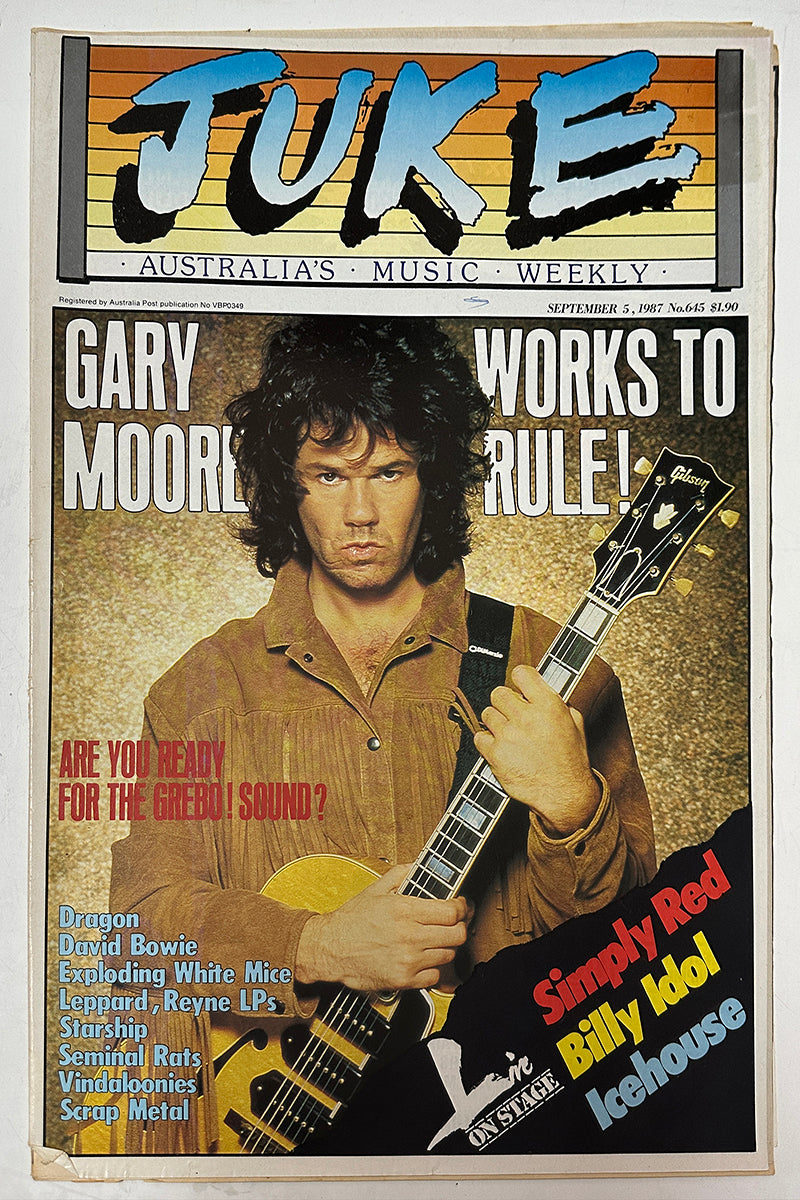 Juke - 5th September 1987 - Gary Moore On Cover