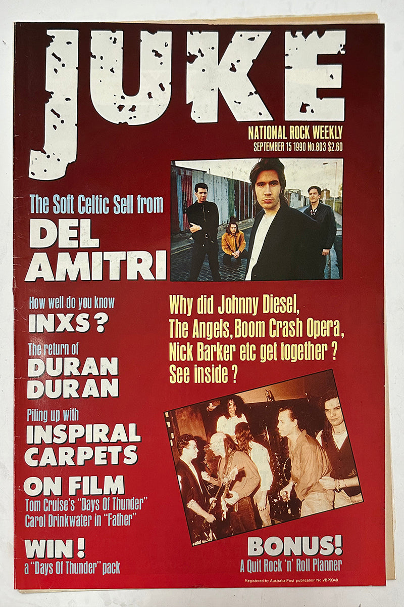 Juke - 15th February 1990 - Issue #803 - Del Amitri On Cover