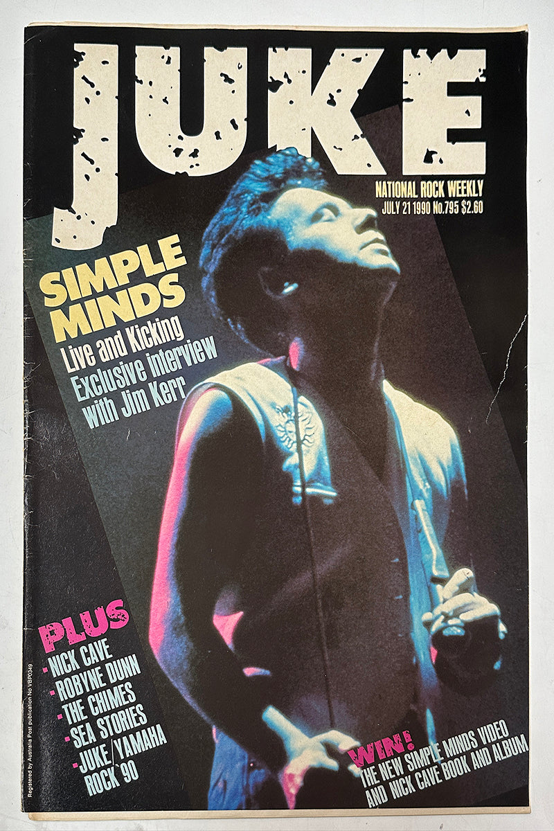 Juke - 21st July 1990 - Issue #795 - Jim Kerr On Cover