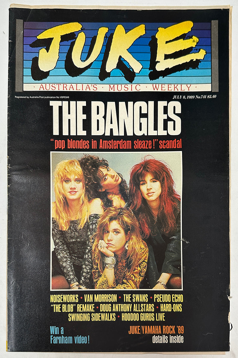 Juke - 8th July 1989 - Issue #741 - The Gangles On Cover