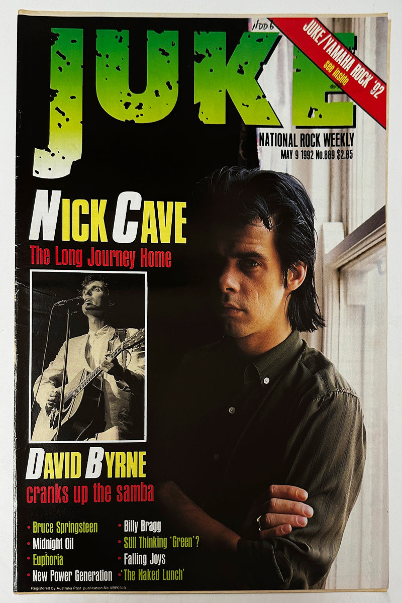 Juke - 9th May 1992 - Issue #889 - Nick Cave On Cover