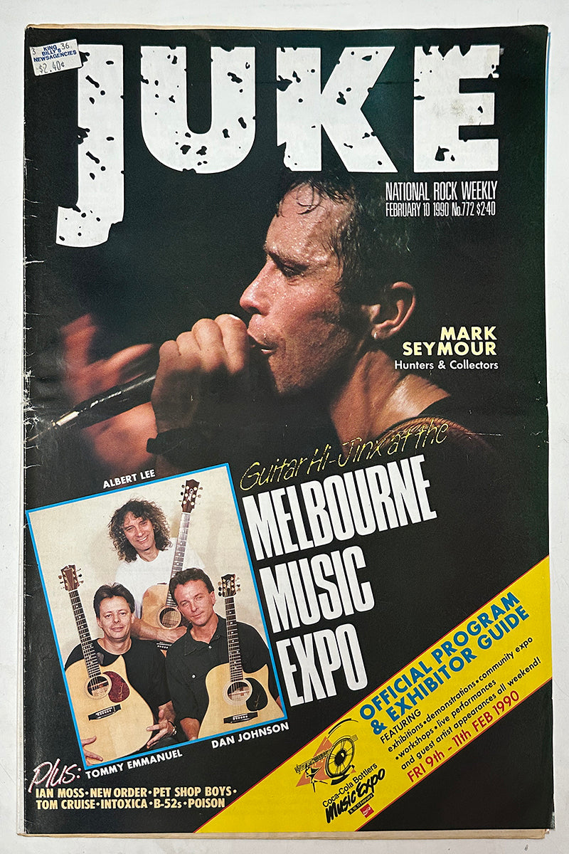 Juke - 10th February 1990 - Issue #772 - Mark Seymore On Cover