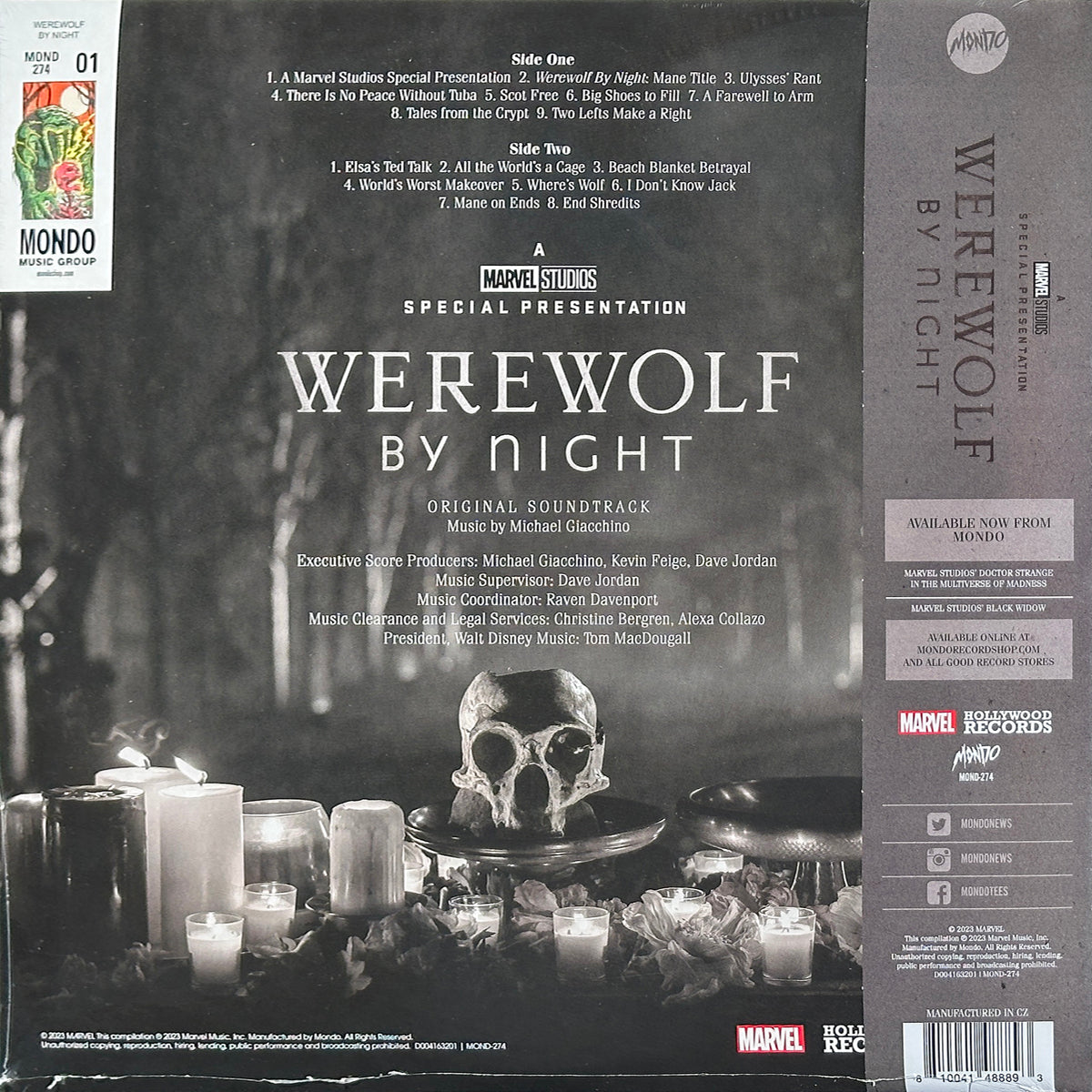 Marvel Studios' Werewolf By Night (Original Soundtrack)
