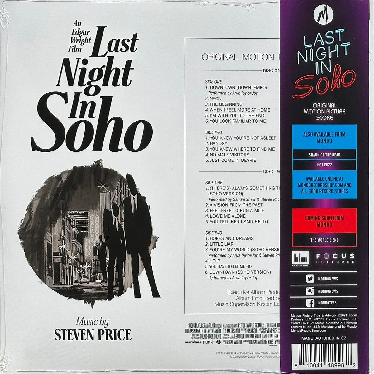 Last Night In Soho (Original Motion Picture Soundtrack)