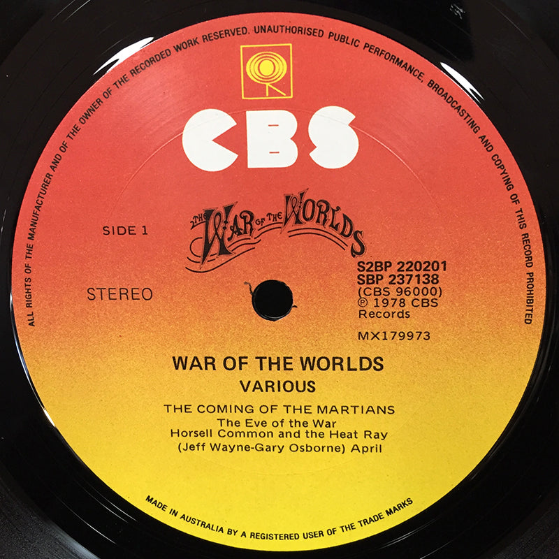 Jeff Wayne's Musical Version Of The War Of The Worlds