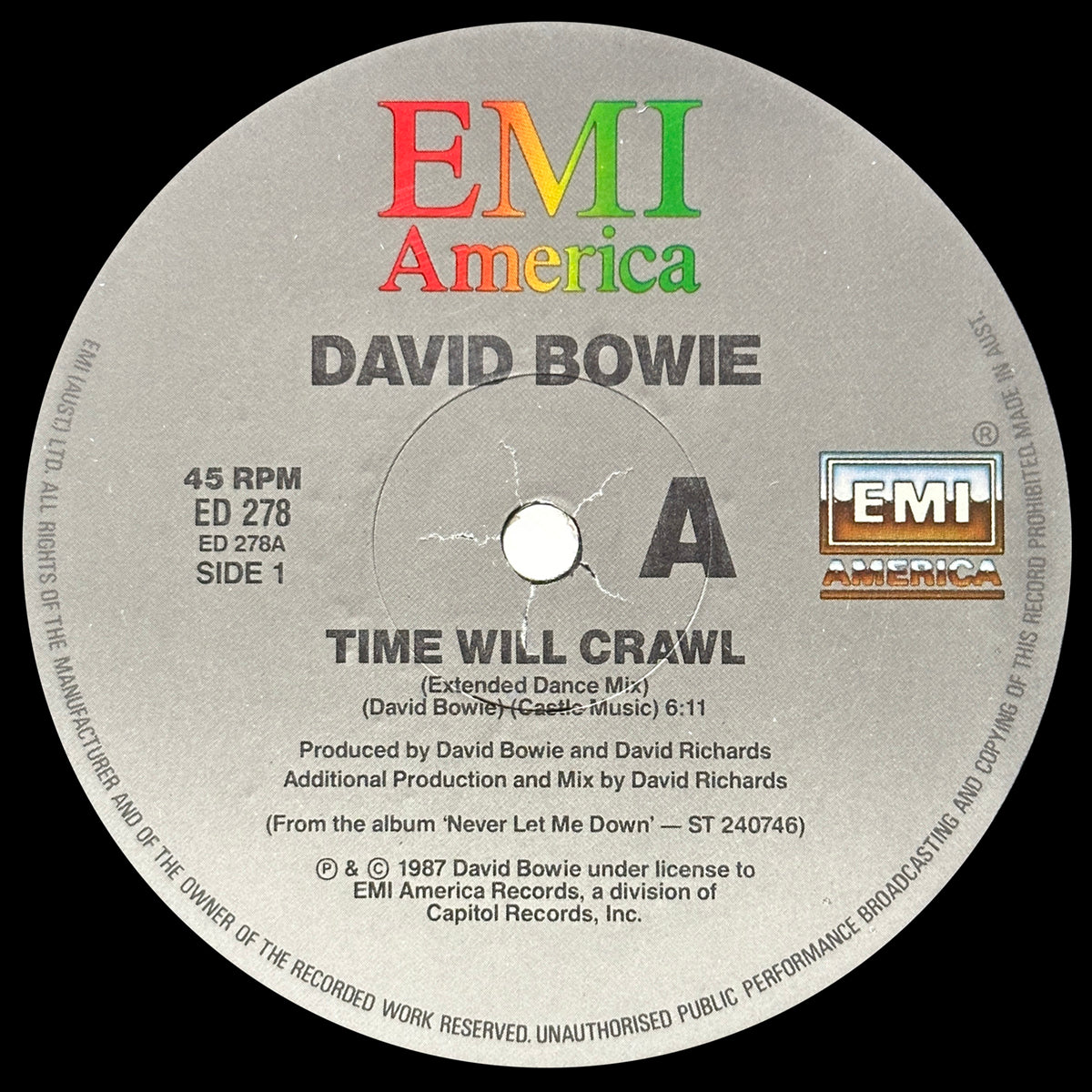 Time Will Crawl (Extended Dance Mix)