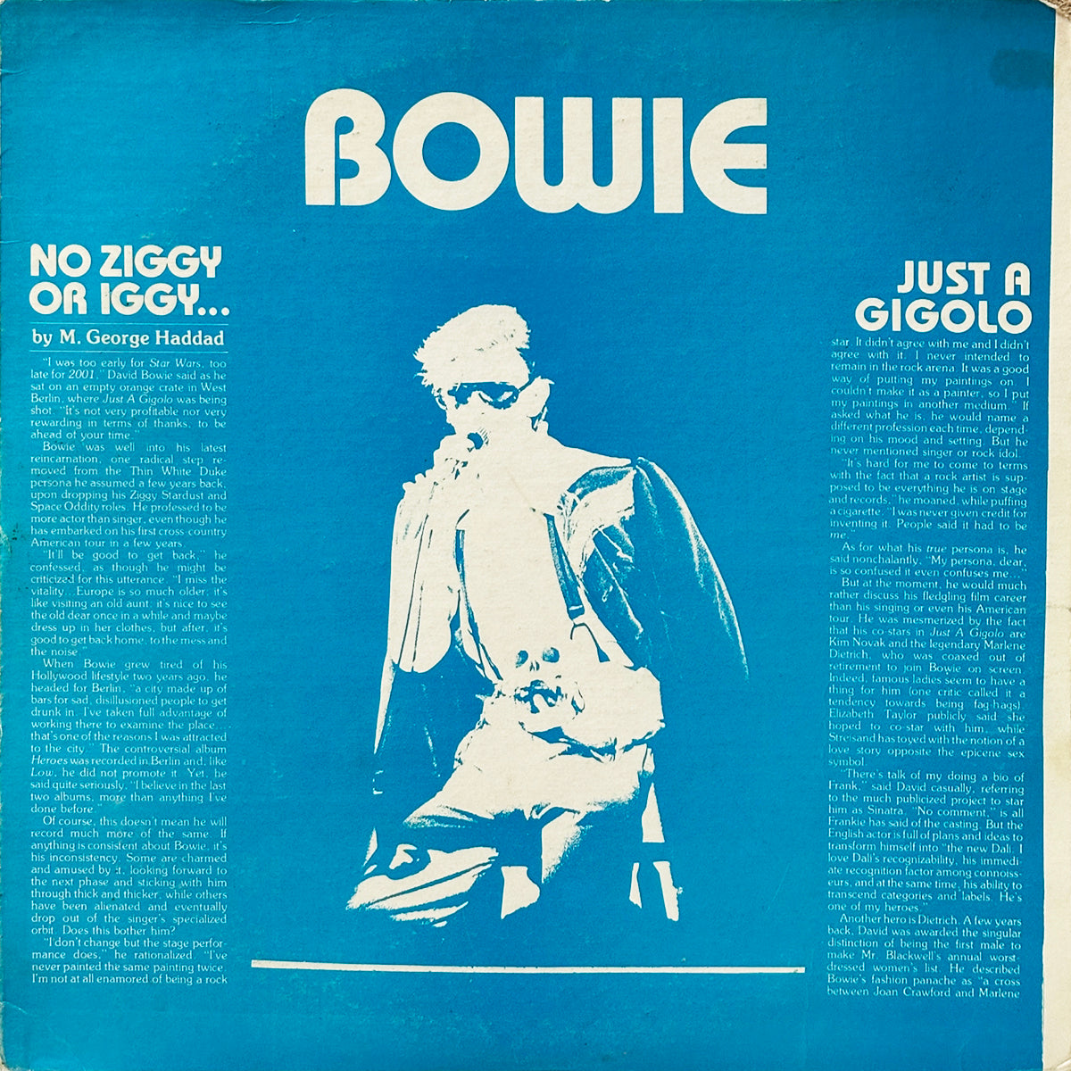 No Ziggy Or Iggy... Just A Gigolo