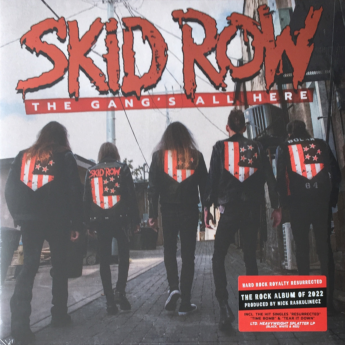 The Gang's All Here (Black/White/Red Splatter)