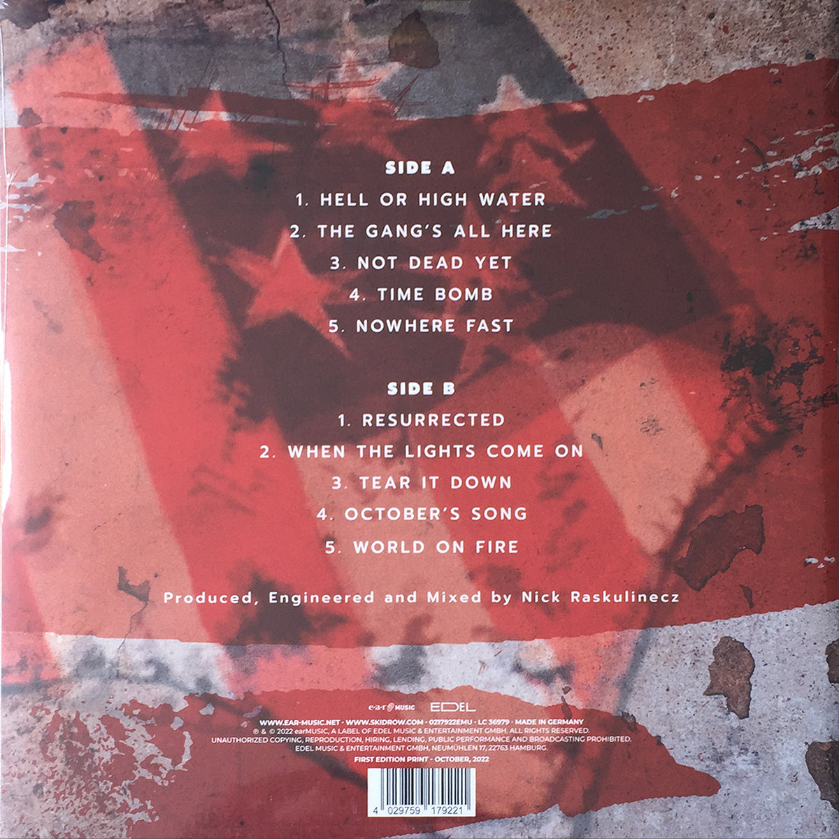 The Gang's All Here (Black/White/Red Splatter)