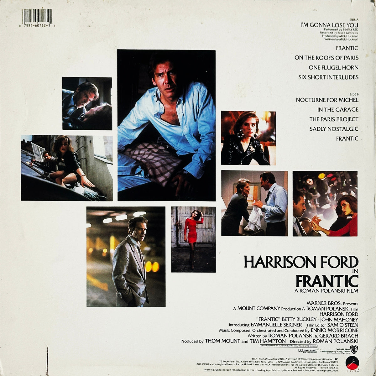 Frantic (Original Motion Picture Soundtrack)