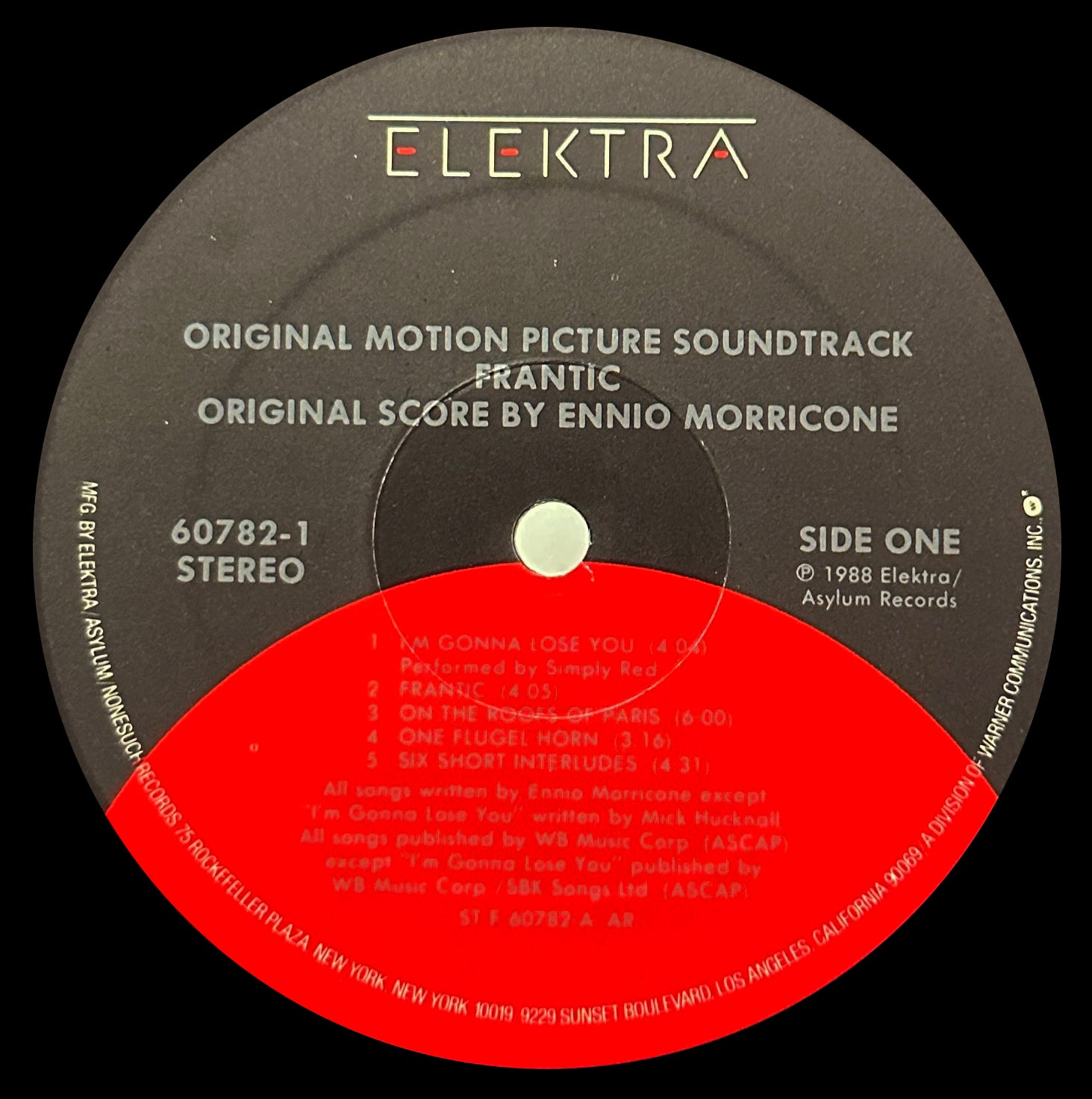 Frantic (Original Motion Picture Soundtrack)