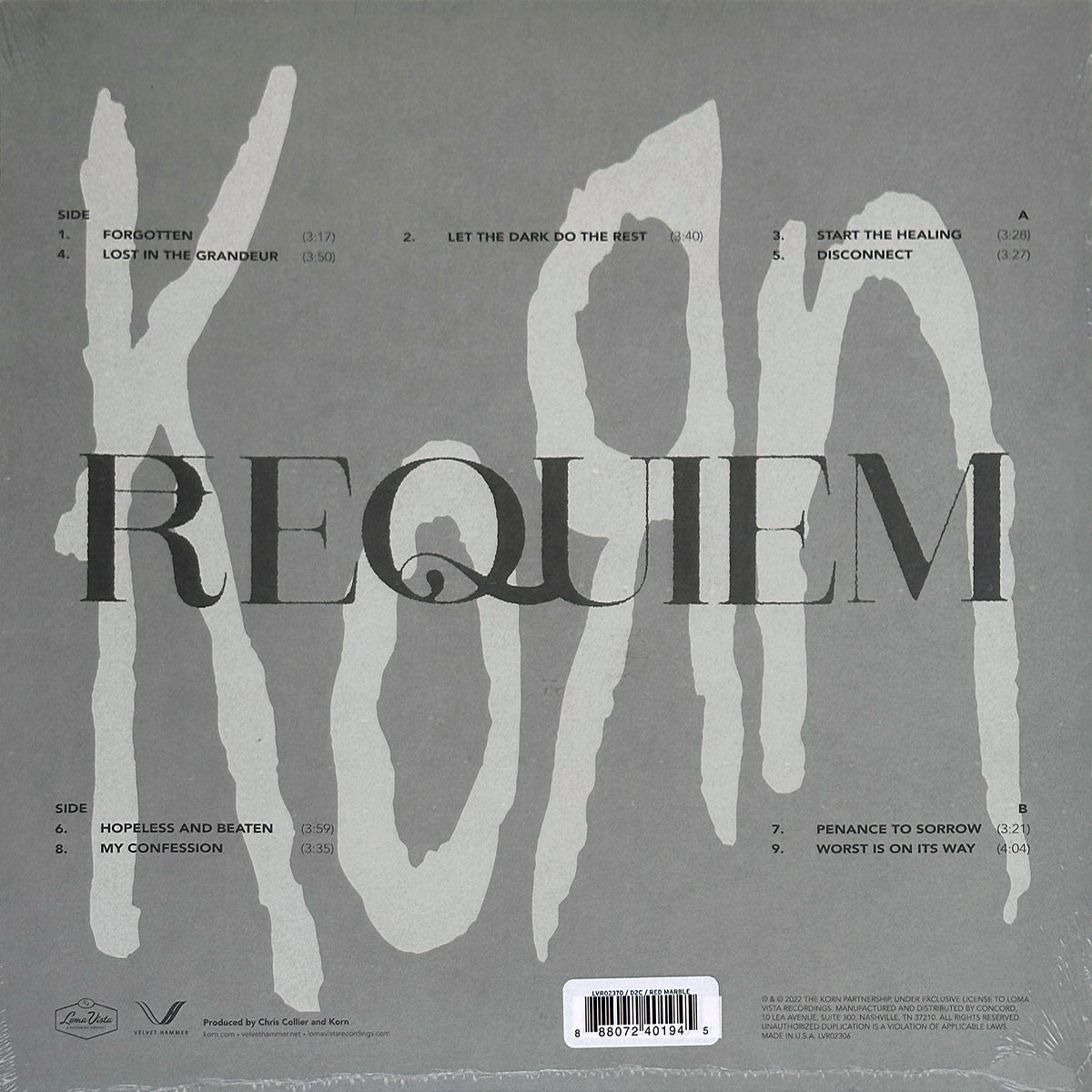 Requiem (Red Marble Korn Shop Exclusive)