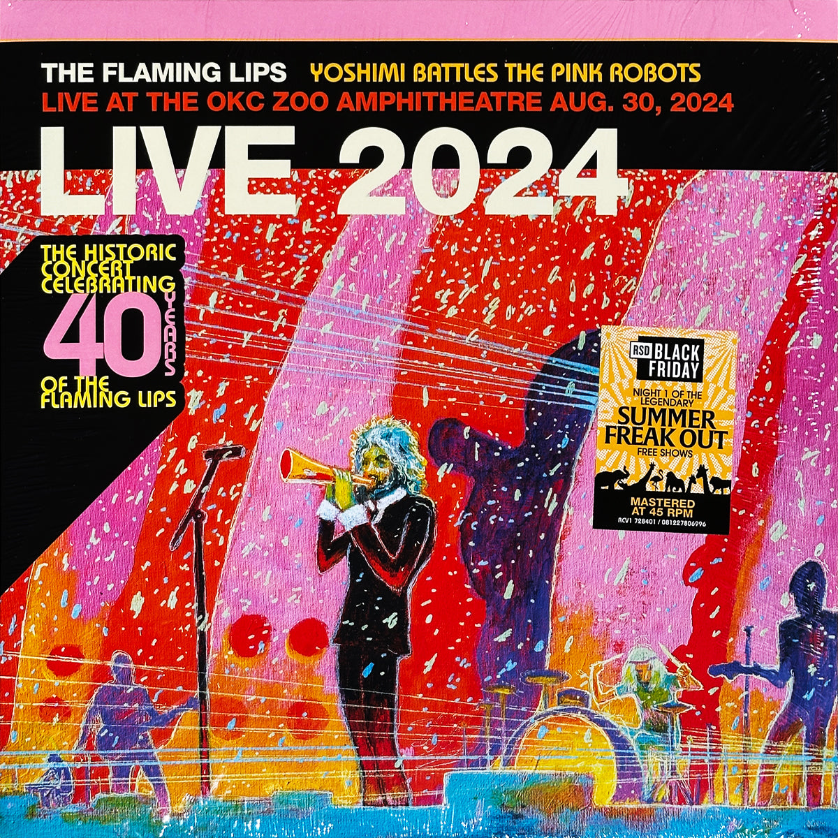 Yoshimi Battles The Pink Robots (Live At The OKC Zoo Amphitheatre Aug. 30, 2024)