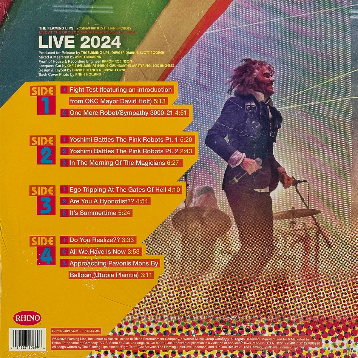 Yoshimi Battles The Pink Robots (Live At The OKC Zoo Amphitheatre Aug. 30, 2024)