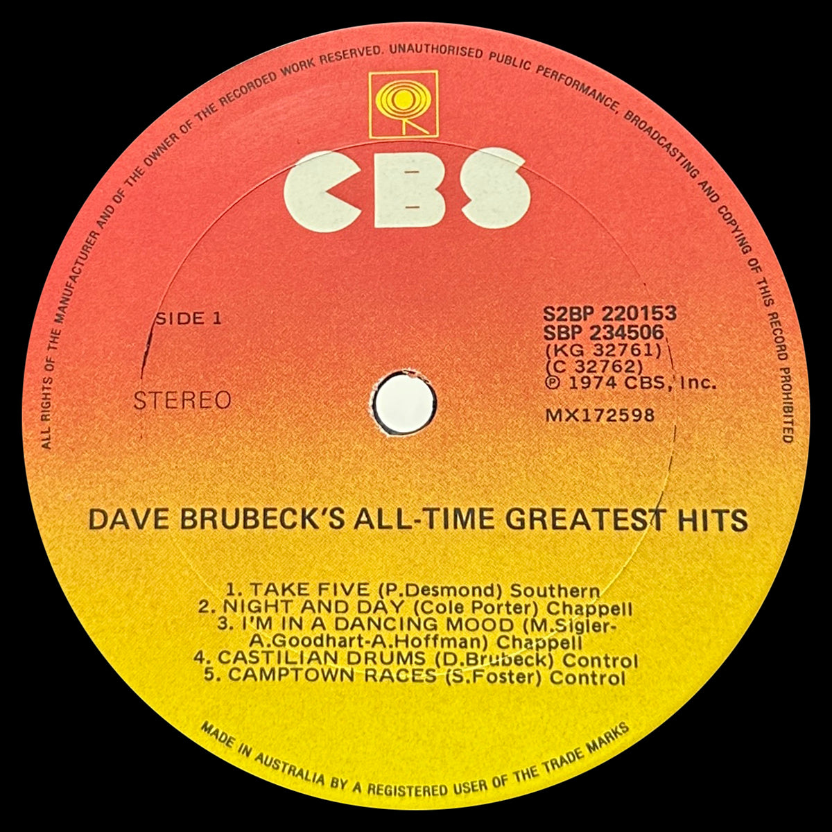 Dave Brubeck's All-Time Greatest Hits