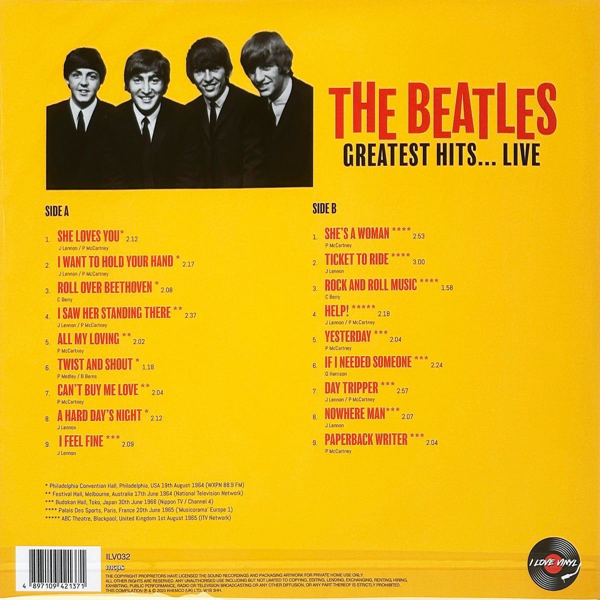Greatest Hits... Live