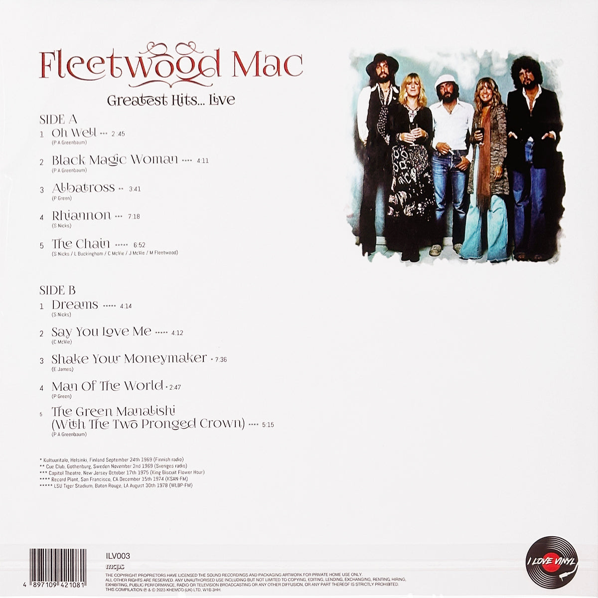Greatest Hits... Live