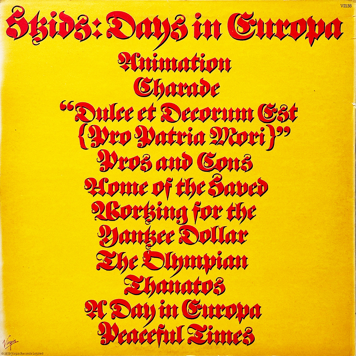 Days In Europa
