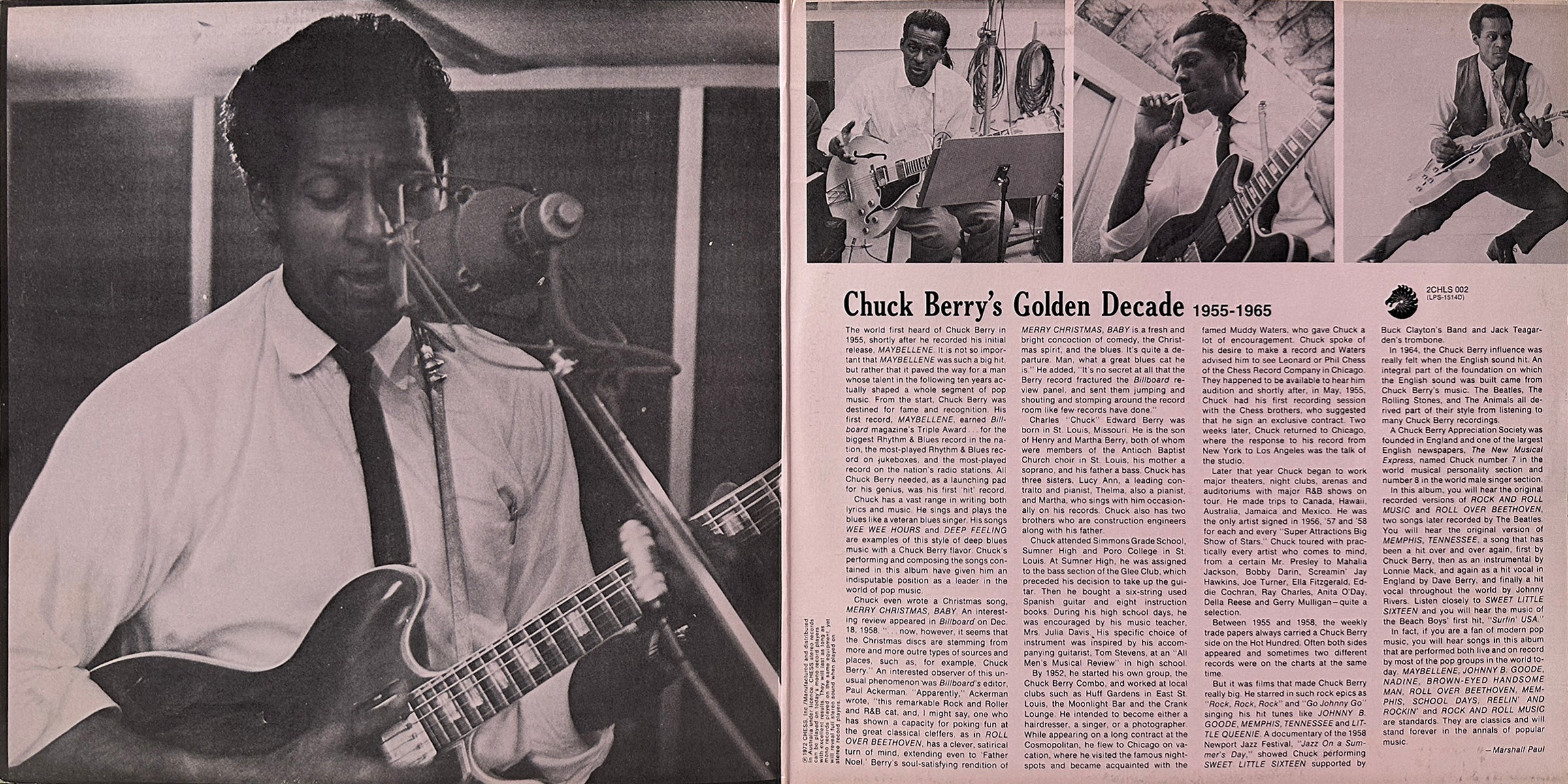 Chuck Berry's Golden Decade (The Original Two Albums)