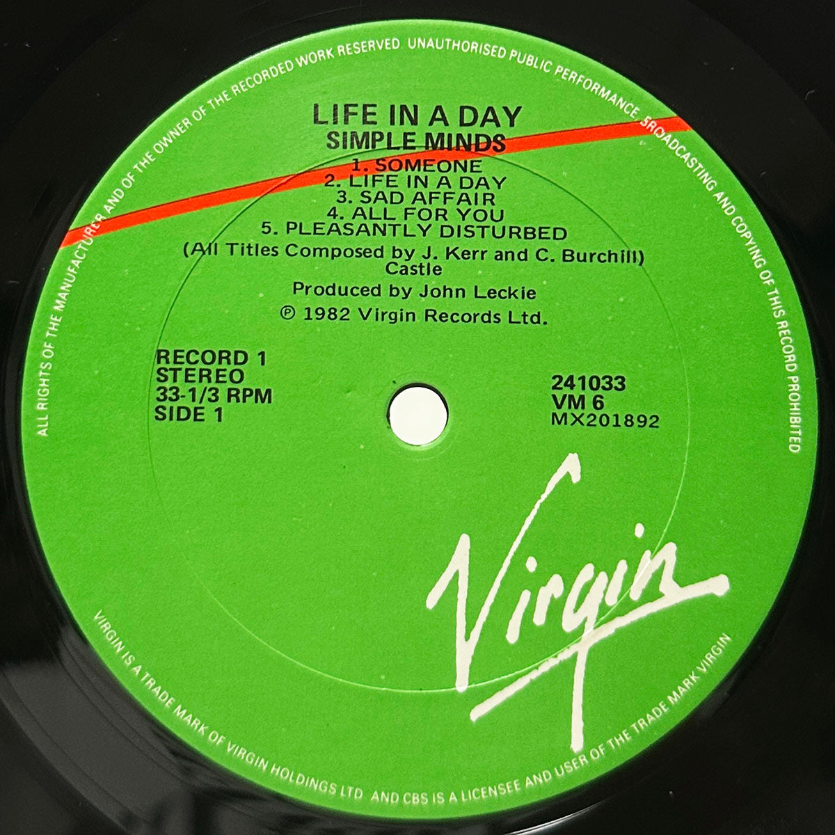 Life In A Day / Real To Real Cacophony