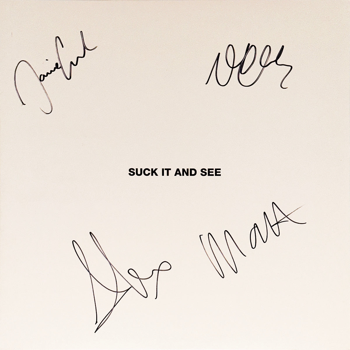 Suck It And See