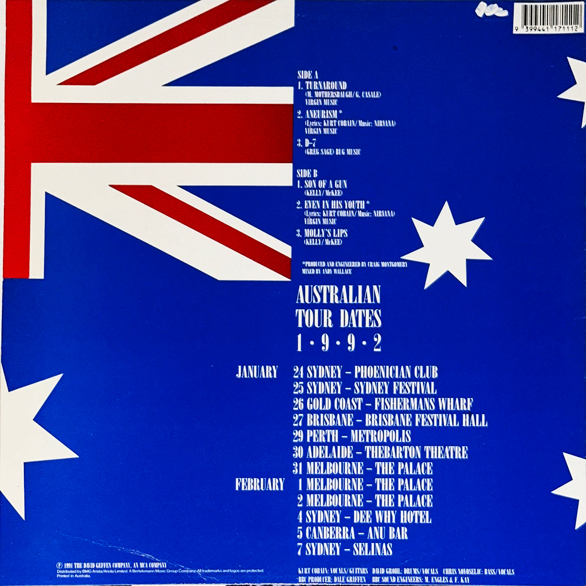 Hormoaning (Exclusive Australian '92 Tour EP)