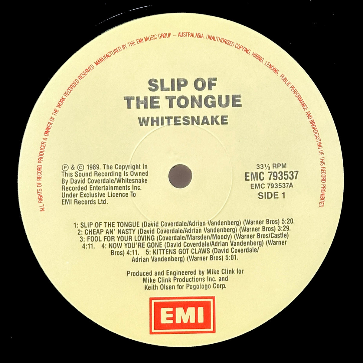 Slip Of The Tongue