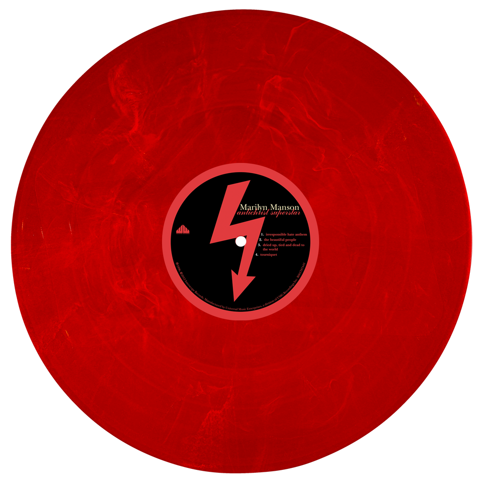 (Pre-Order) Antichrist Superstar (Iridescent Red w/ Gold Swirl Vinyl)