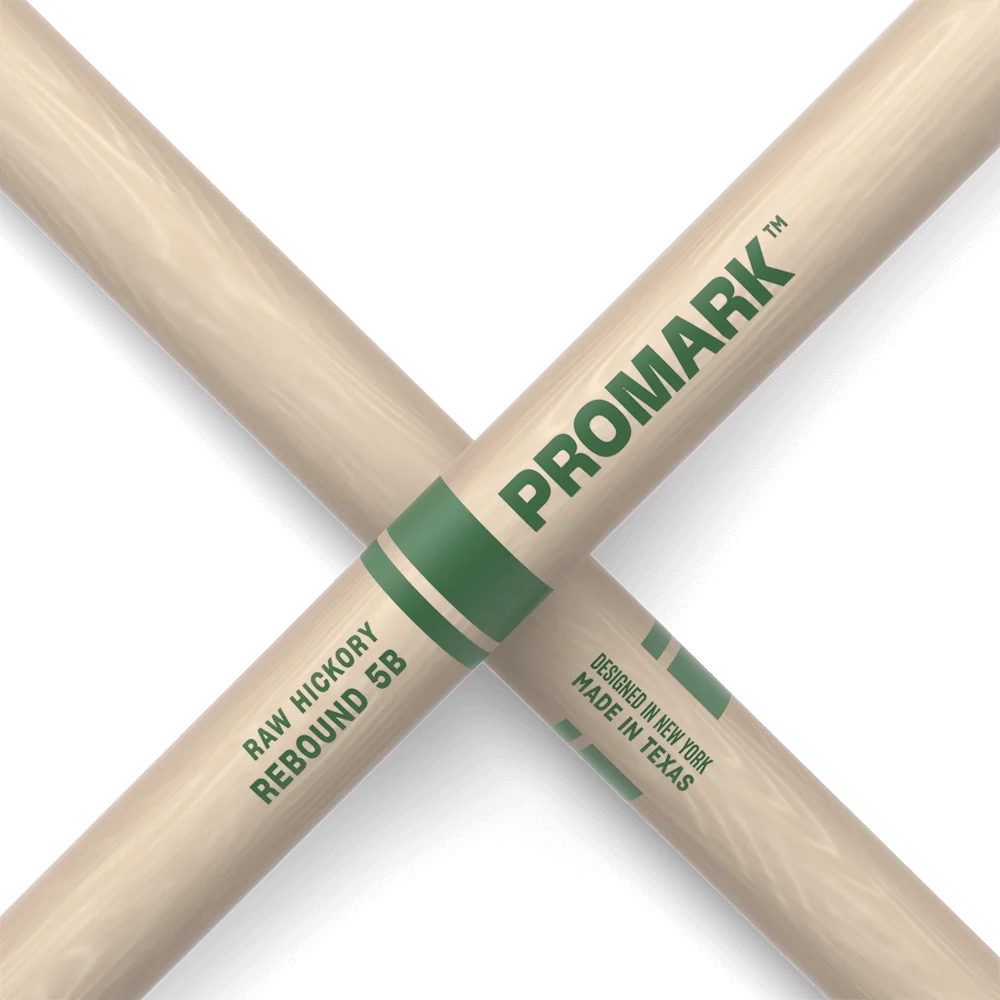 ProMark Rebound 5B Raw Hickory Drumsticks