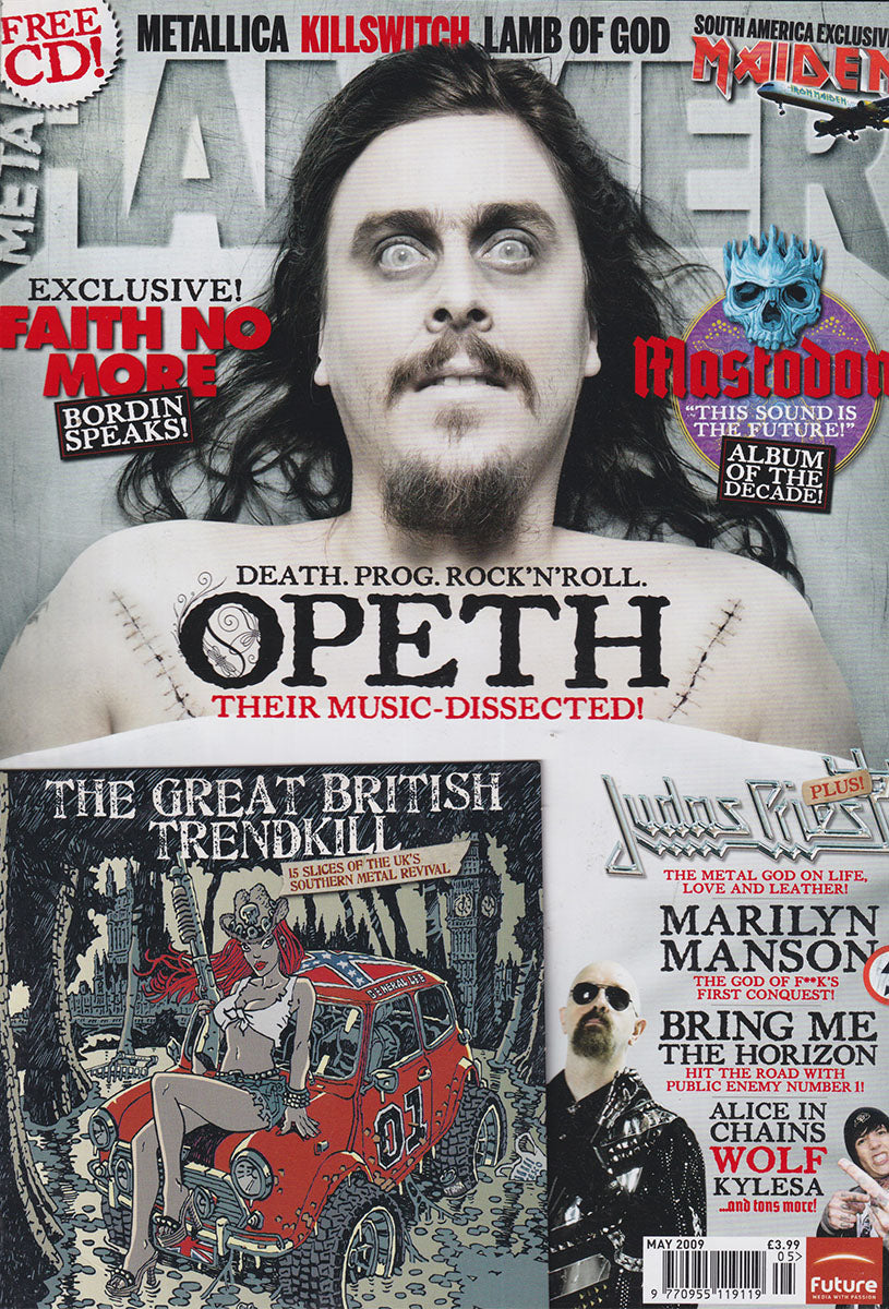 Metal Hammer - May 2009 - Mikael Åkerfeldt Of Opeth On Cover
