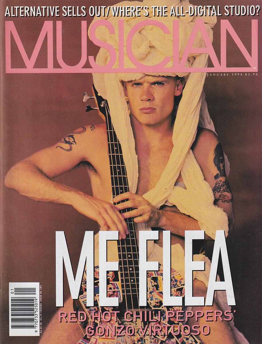 Musician - January 1994 - Flea On Cover