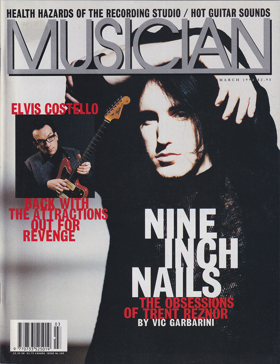Musician - March 1994 - Trent Reznor On Cover