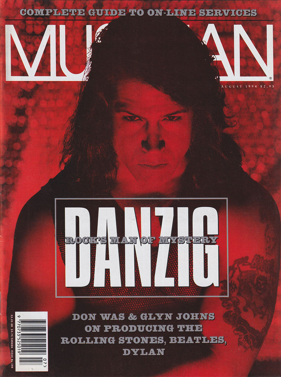 Musician - August 1994 - Danzig On Cover