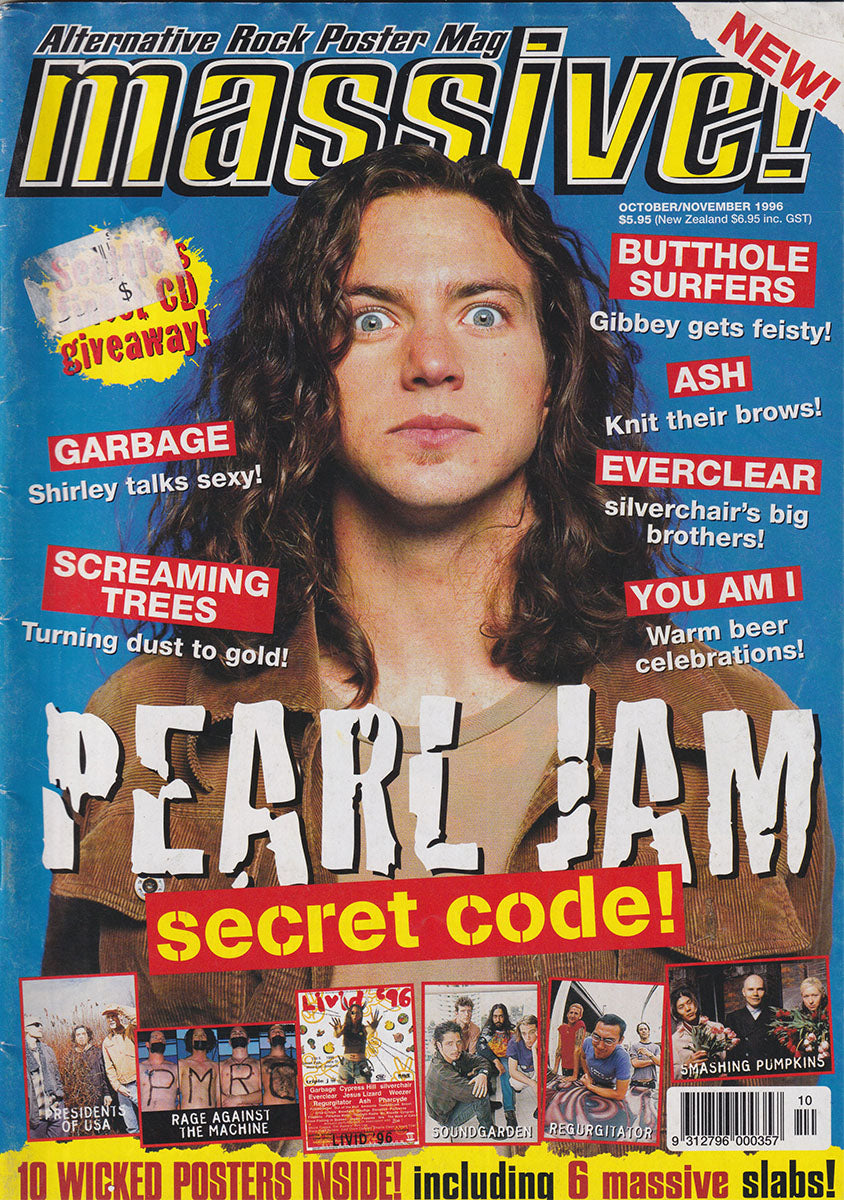 Massive! - October/November 1996 - The Offspring On Cover