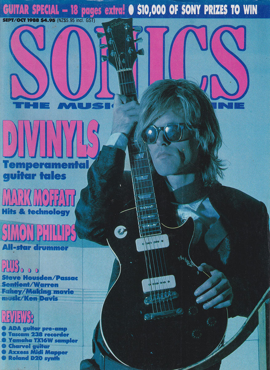 Sonics - September/October 1988 - Divinyls On Cover