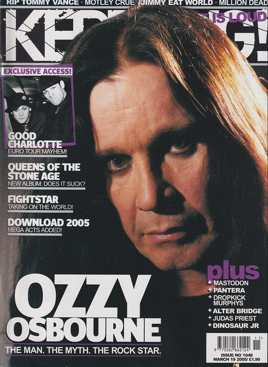 Kerrang! - March 19 2005 - Ozzy Osbourne On Cover