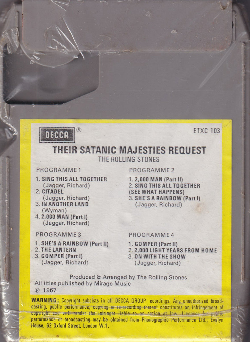 Their Satanic Majesties Request