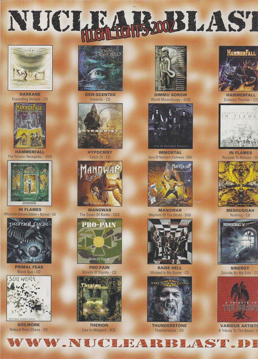 Terrorizer - December 2002 - Napalm Death On Cover