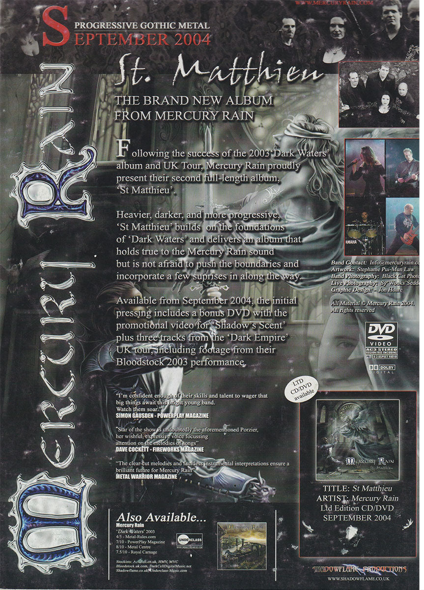 Terrorizer - August 2004 - The Dillinger Escape Plan On Cover