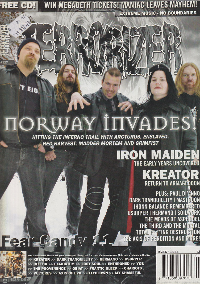 Terrorizer - December 2005 - Norway Invaders On Cover