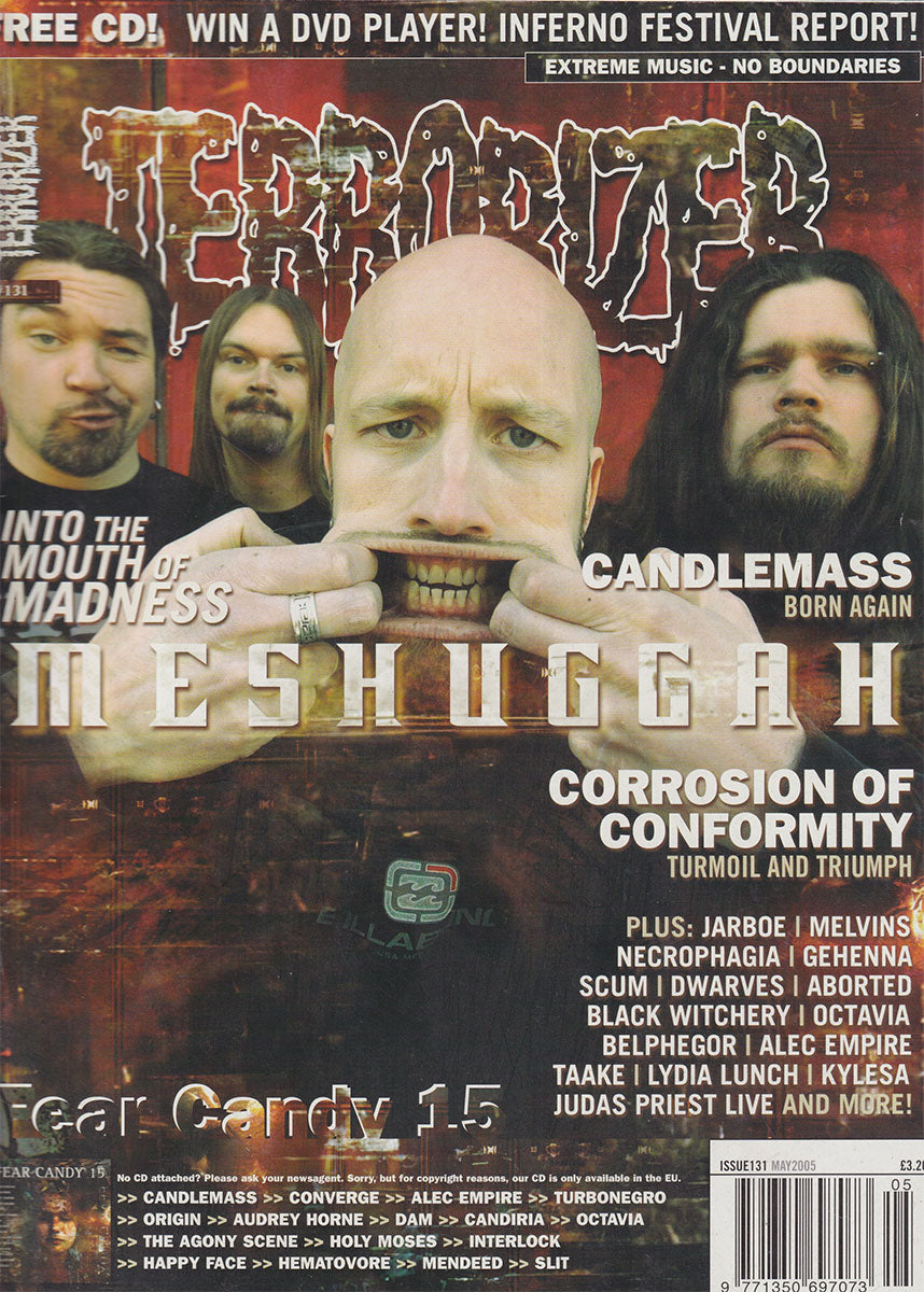 Terrorizer - May 2005 - Meshuggah On Cover