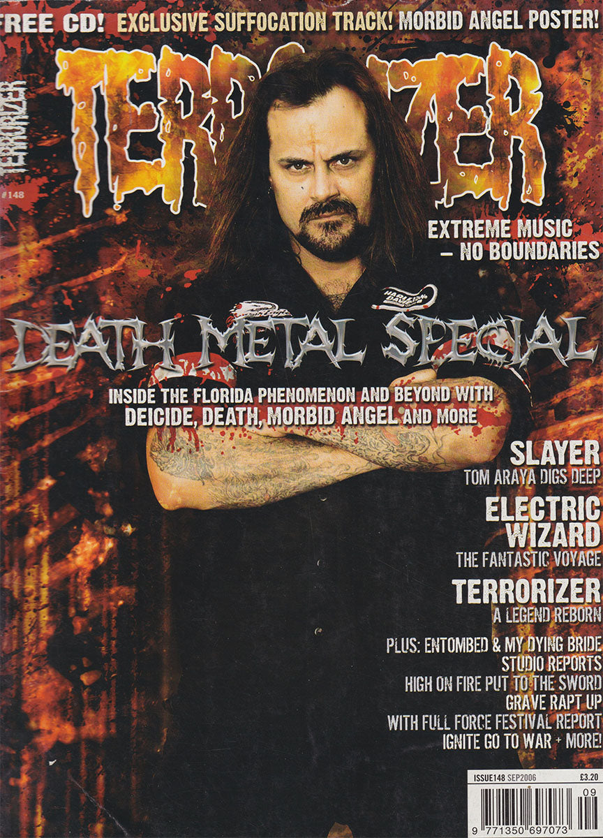 Terrorizer - December 2006 - Deicide On Cover