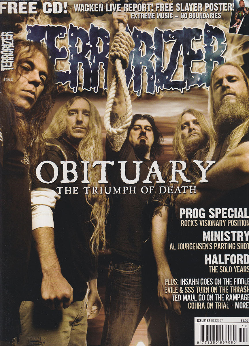 Terrorizer - December 2007 - Obituary On Cover