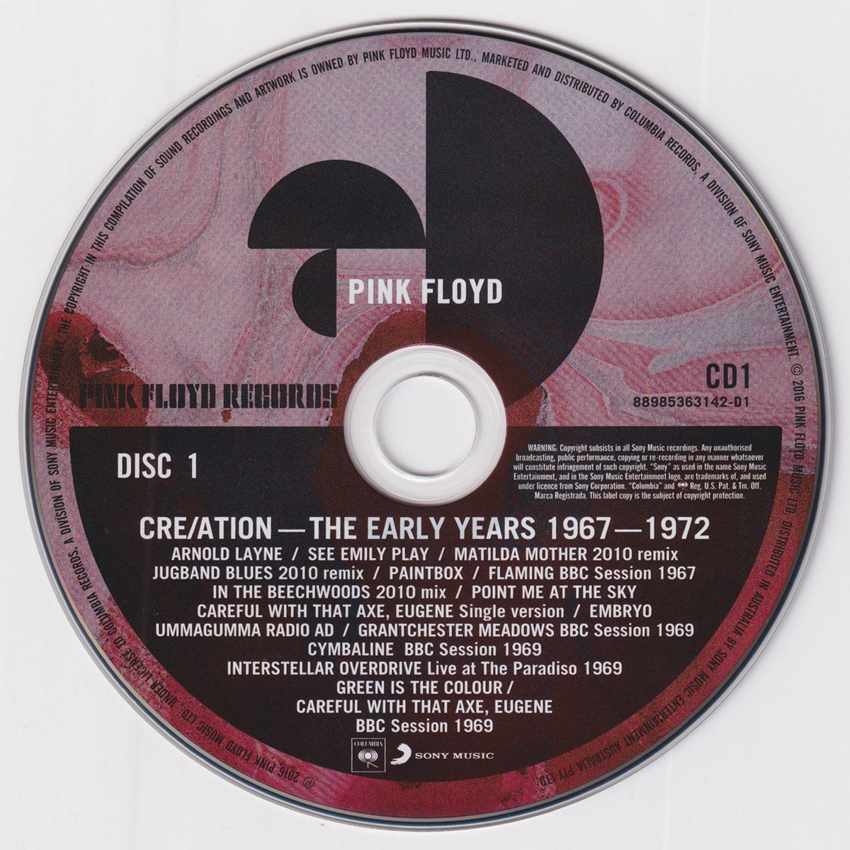 Cre/ation - The Early Years 1967 - 1972