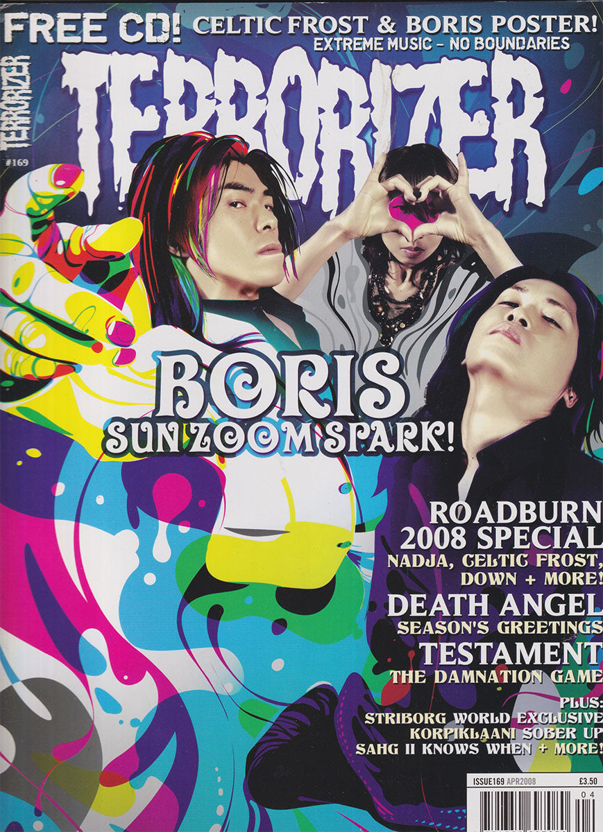 Terrorizer - April 2008 - Boris On Cover