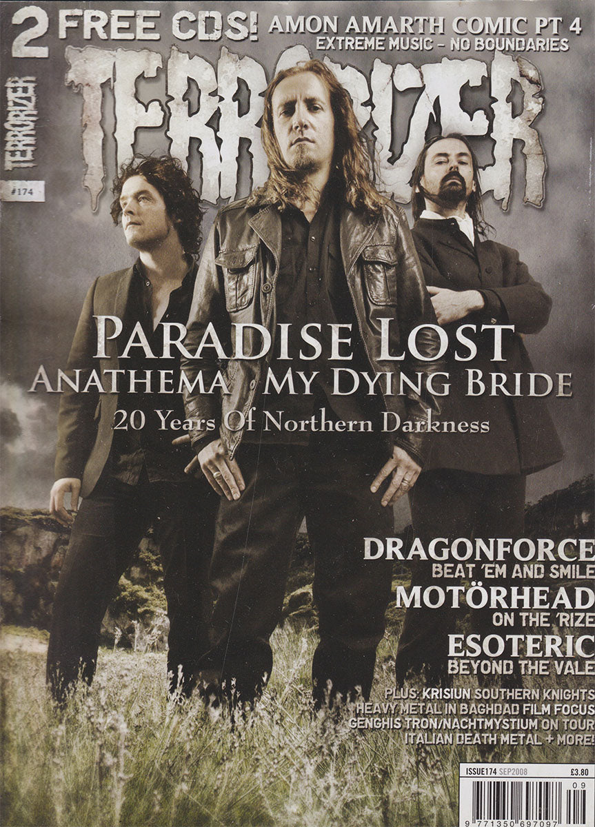 Terrorizer - September 2008 - Paradise Lost On Cover
