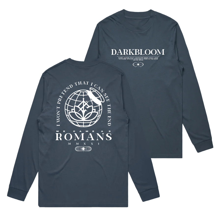 Darkbloom light blue Longsleeve Shirt