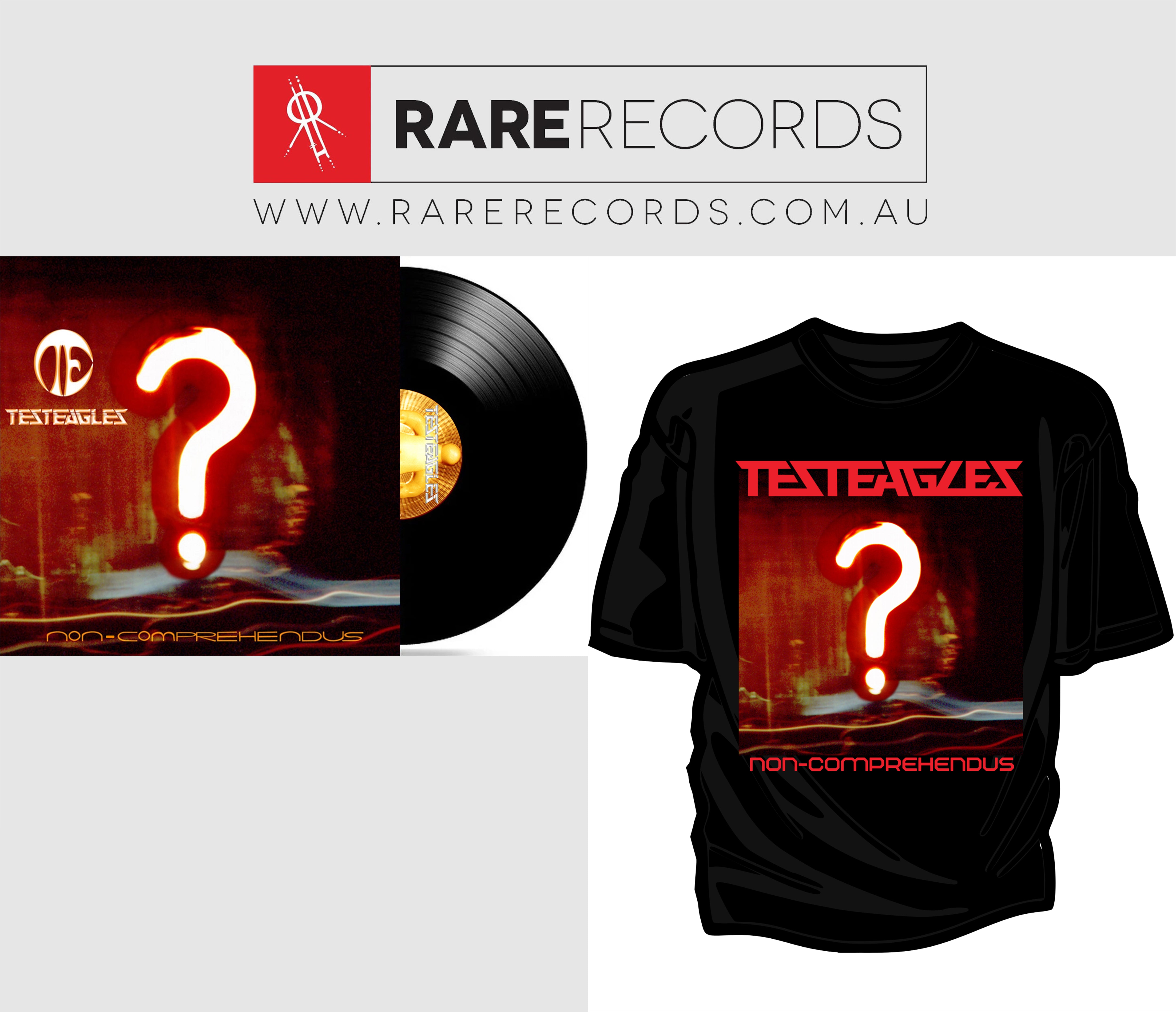 Non-Comprehendus Black Vinyl & Shirt Bundle (Pre-Order)