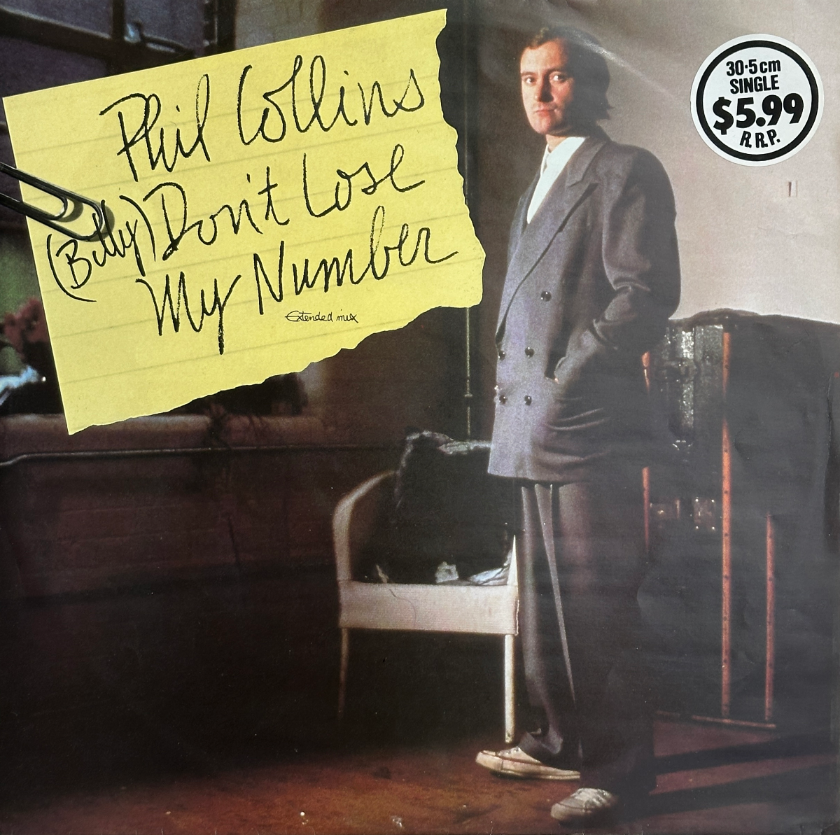 (Billy) Don't Lose My Number (Extended Mix) - Image 1