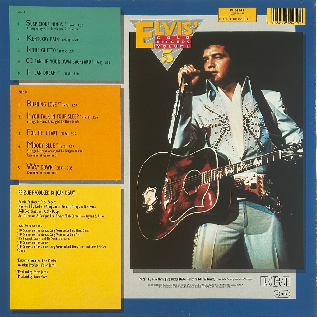 Elvis' Gold Records Volume 5 - Image 2